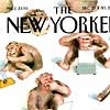 New Yorker Cover of monkey's typing